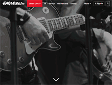 Tablet Screenshot of eagle1065.com